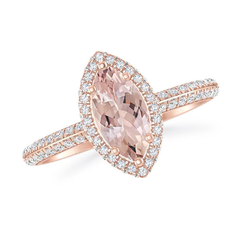 Rose Gold - Morganite