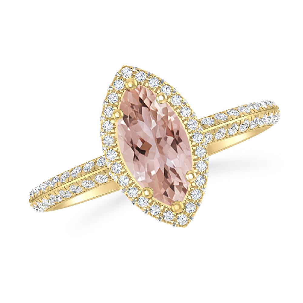 Yellow Gold - Morganite