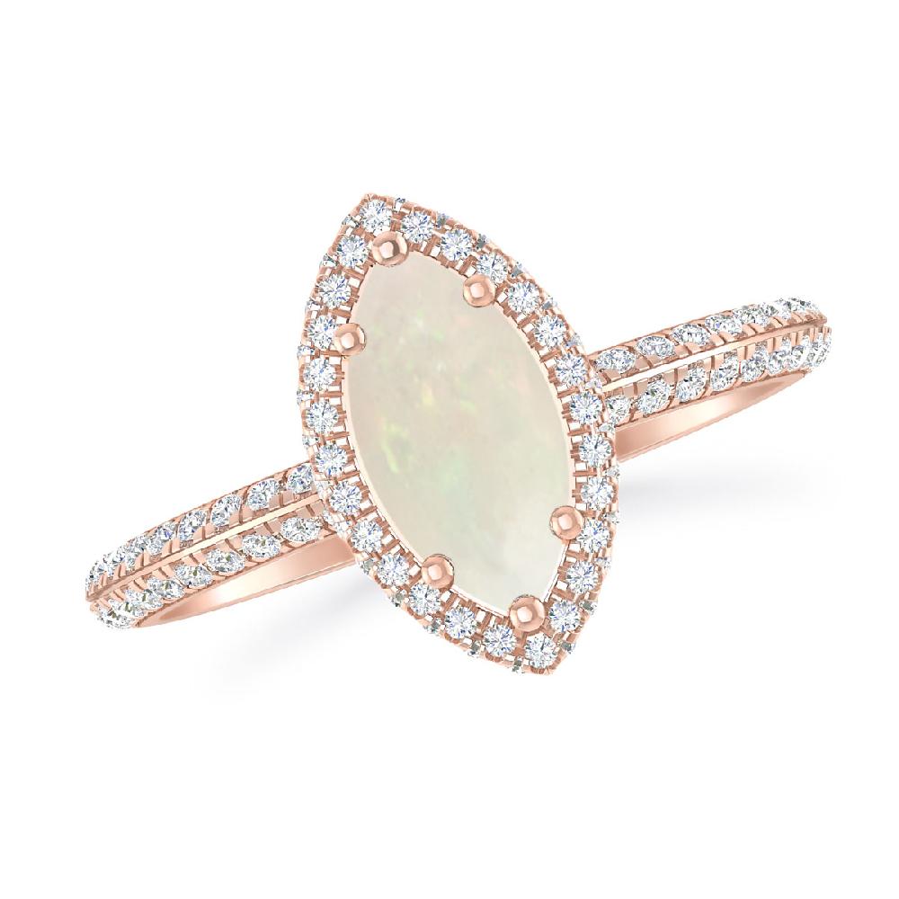 Rose Gold - Opal