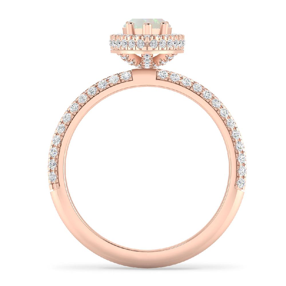 Rose Gold - Opal