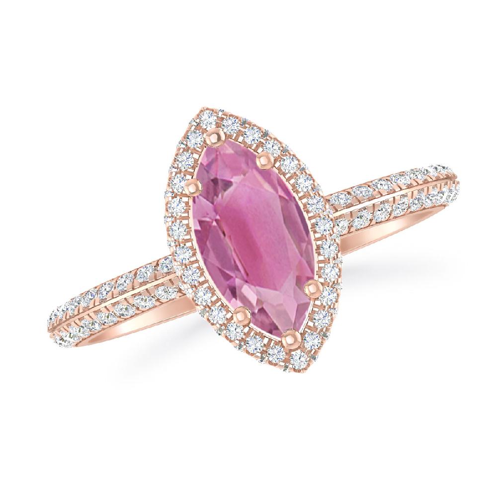 Rose Gold - Pink Tourmaline