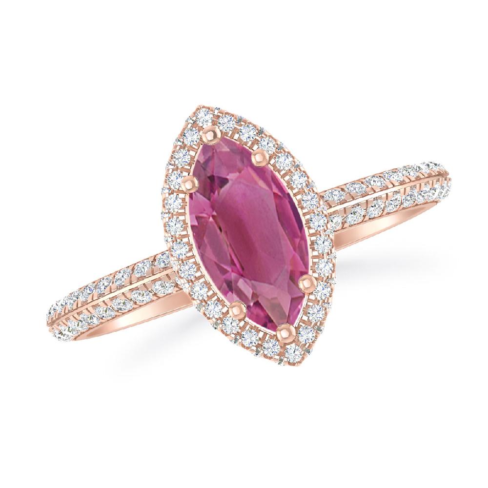 Rose Gold - Pink Tourmaline