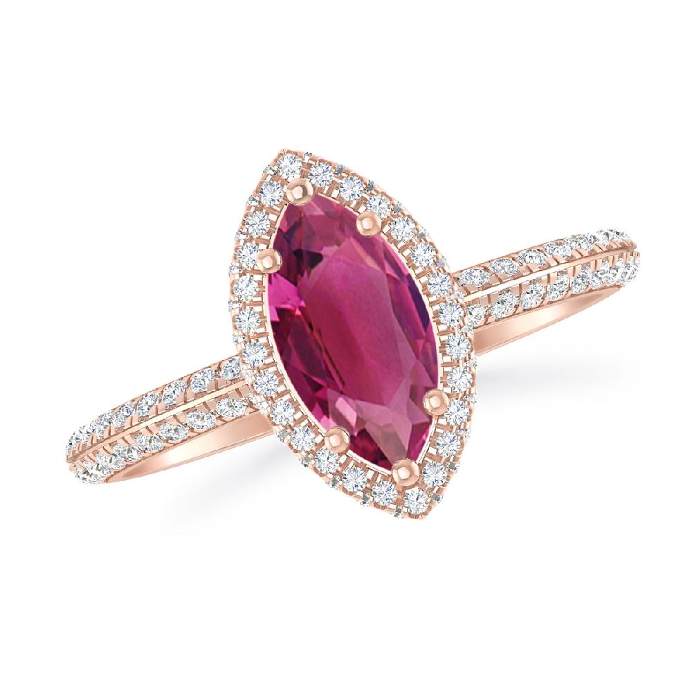 Rose Gold - Pink Tourmaline