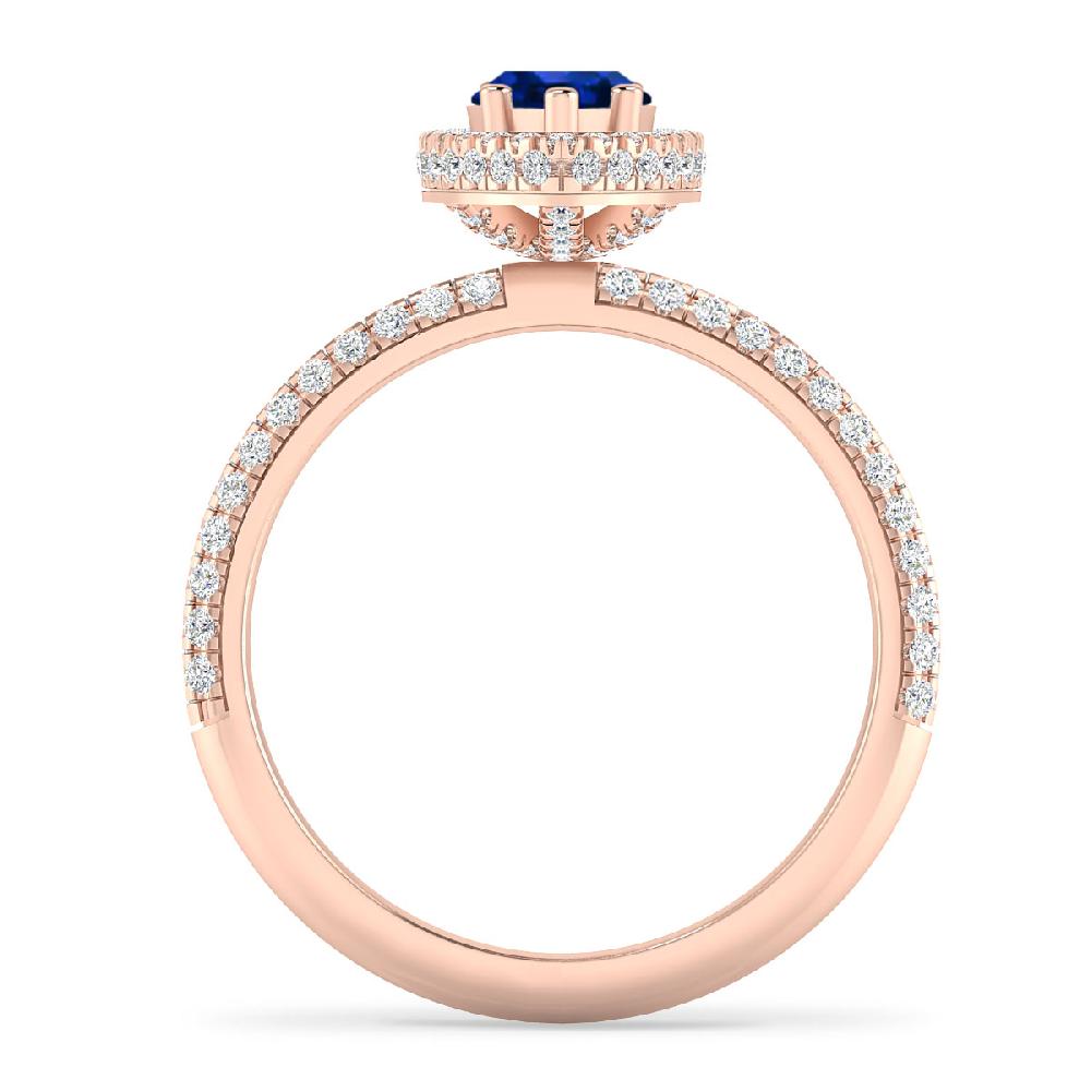 Rose Gold - Sapphire