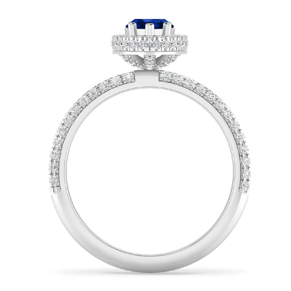 White Gold - Sapphire