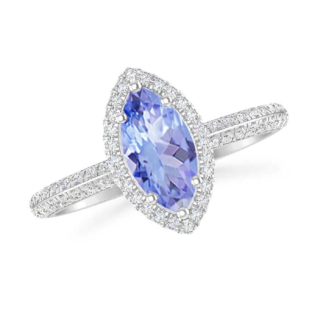 White Gold - Tanzanite