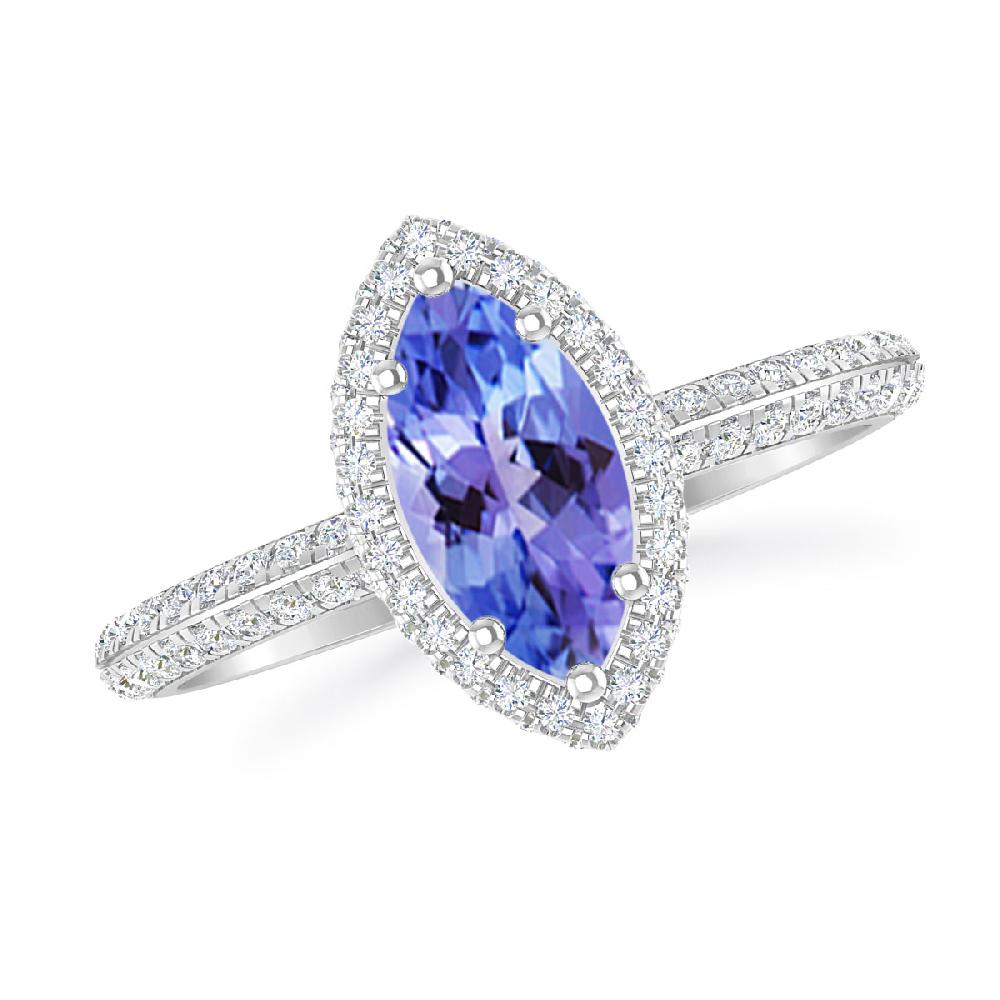 White Gold - Tanzanite