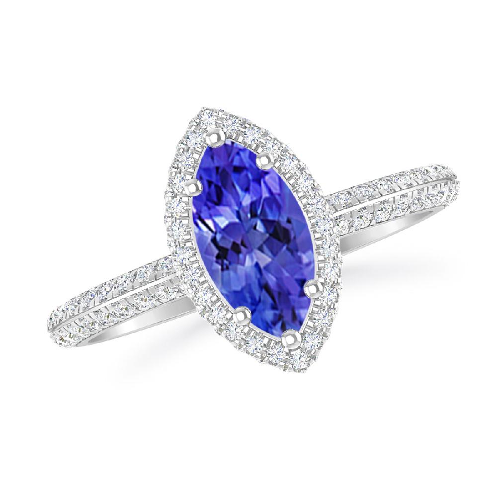 White Gold - Tanzanite