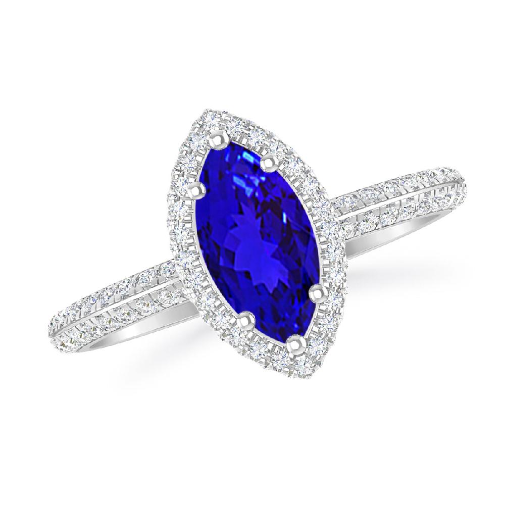 White Gold - Tanzanite