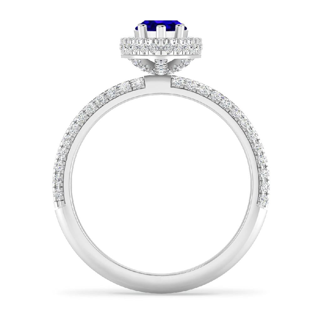 White Gold - Tanzanite