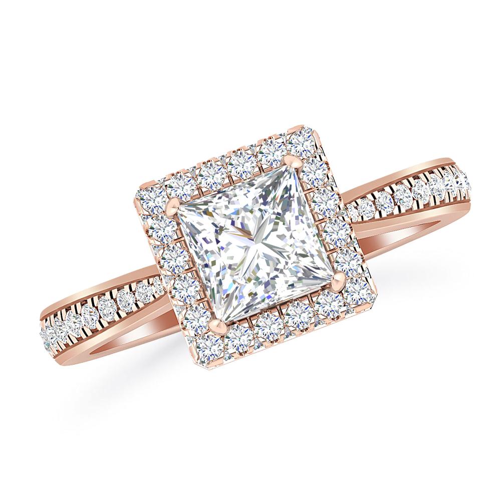 Rose Gold - Diamond