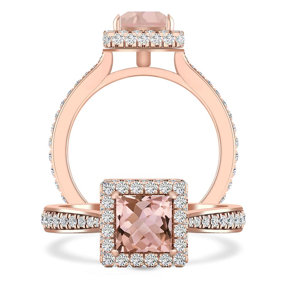 Rose Gold - Morganite