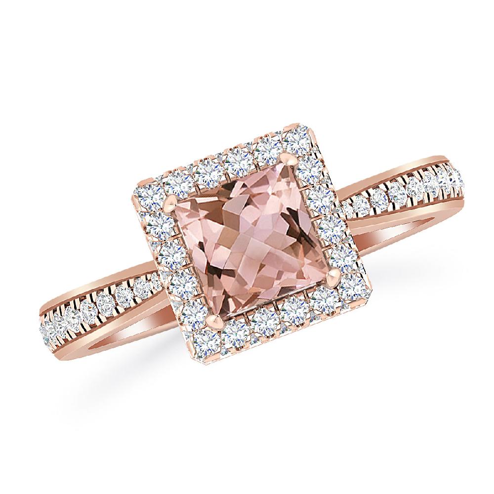 Rose Gold - Morganite