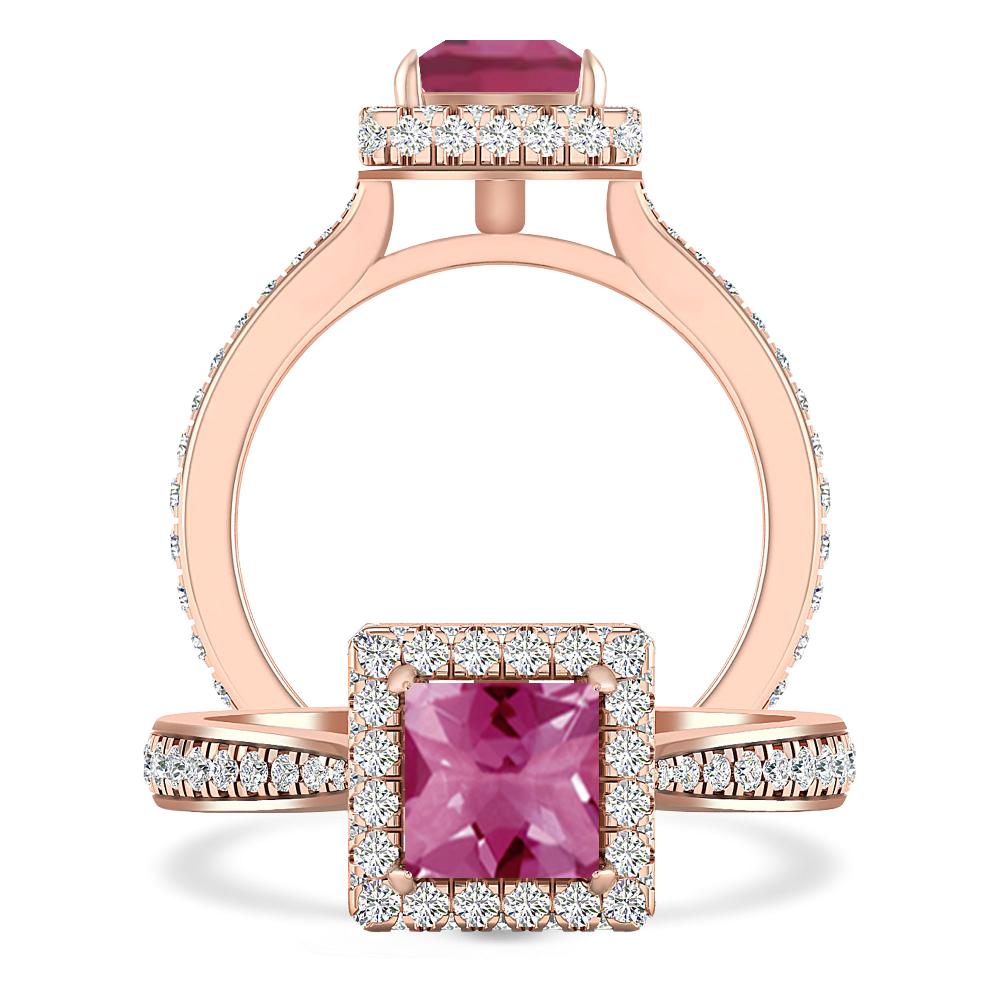 Rose Gold - Pink Tourmaline