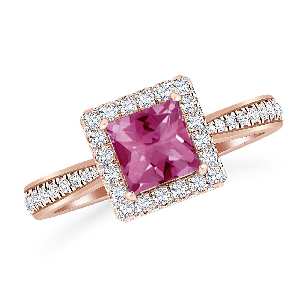 Rose Gold - Pink Tourmaline