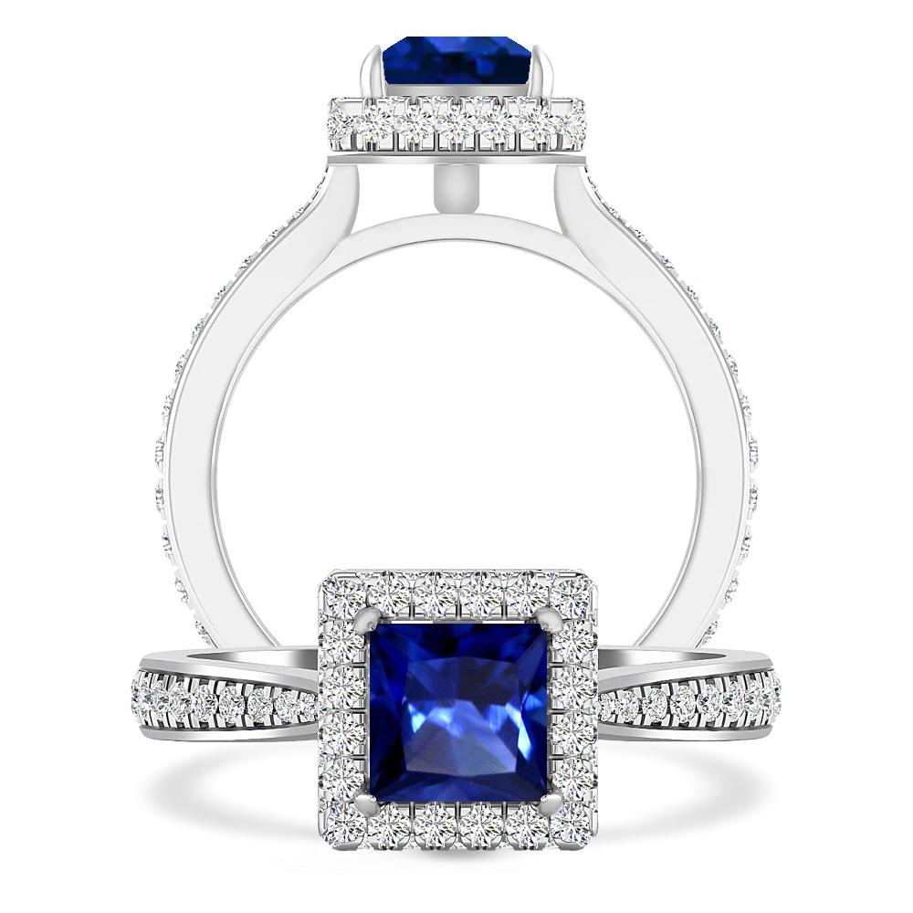 White Gold - Sapphire