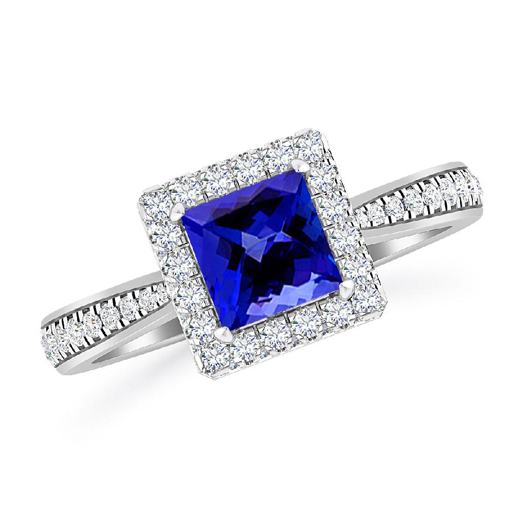 White Gold - Tanzanite