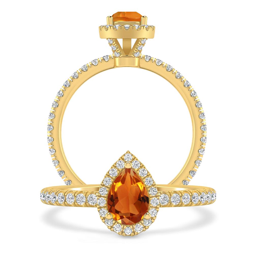 Yellow Gold - Citrine