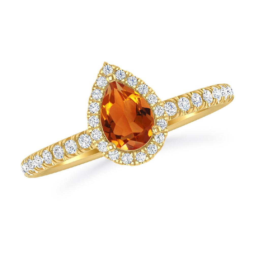 Yellow Gold - Citrine