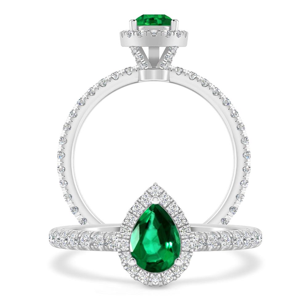 White Gold - Emerald