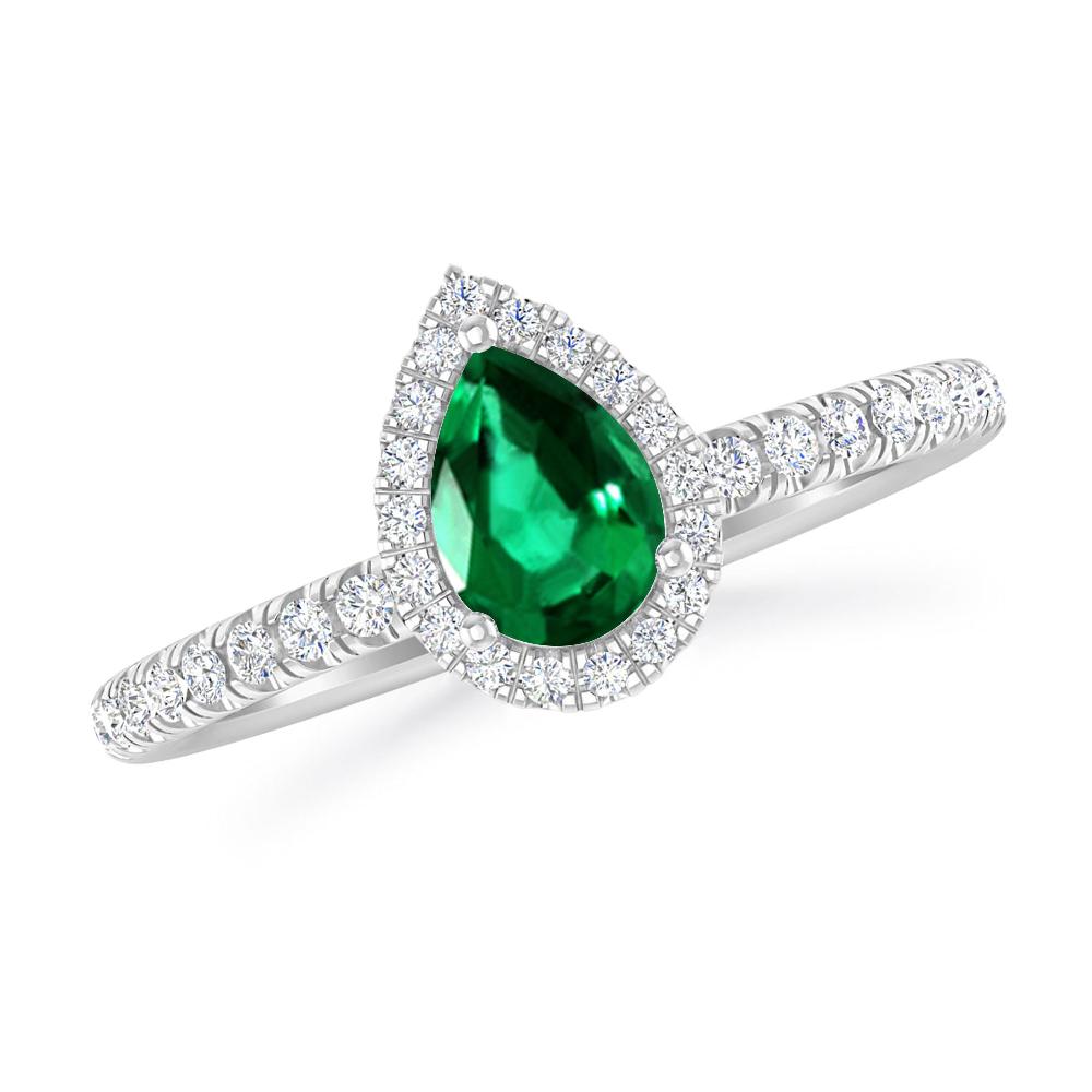 White Gold - Emerald