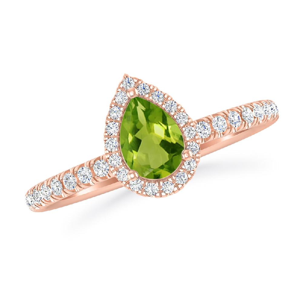 Rose Gold - Peridot