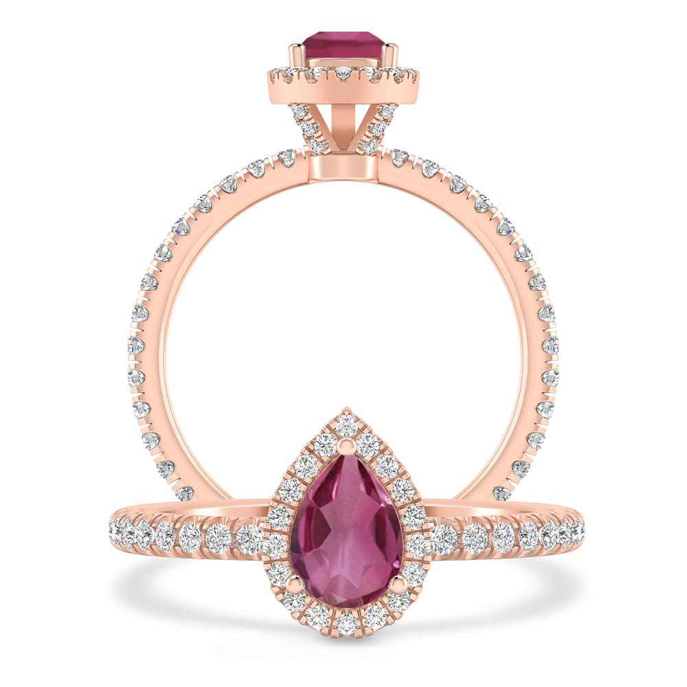 Rose Gold - Pink Tourmaline