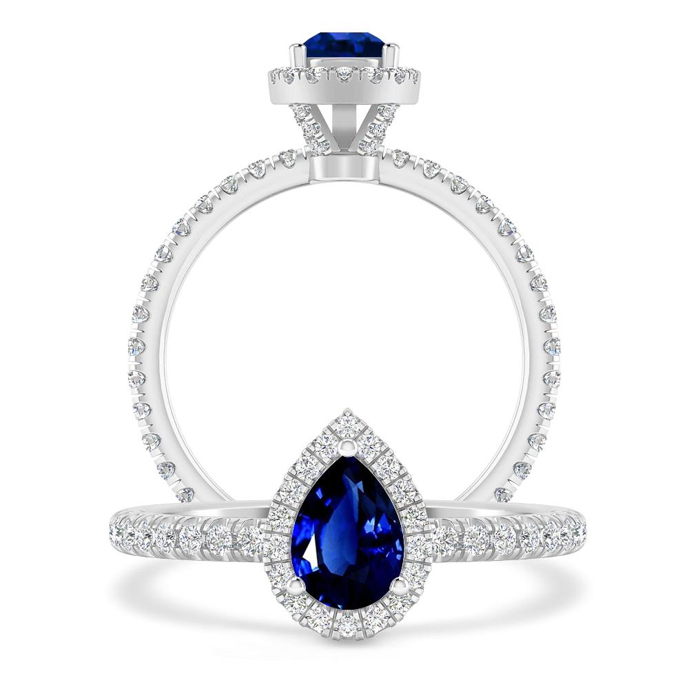 White Gold - Sapphire