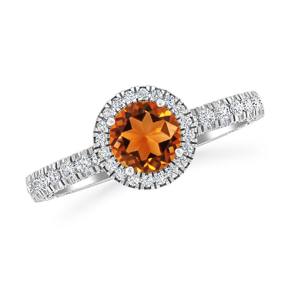 White Gold - Citrine