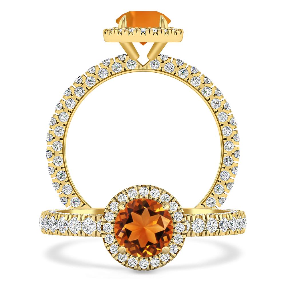 Yellow Gold - Citrine