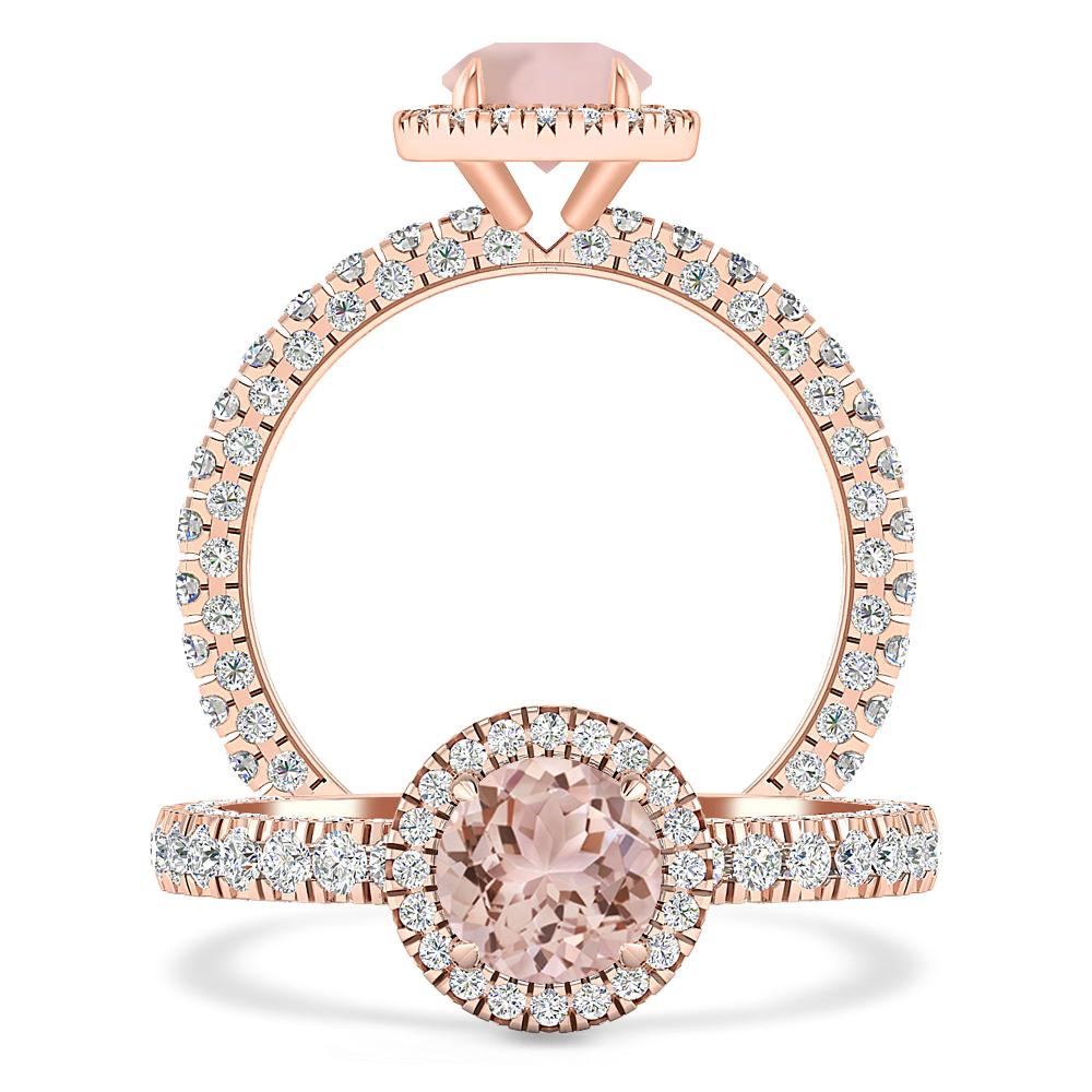 Rose Gold - Morganite