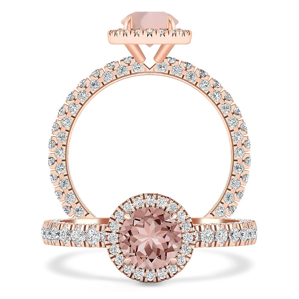 Rose Gold - Morganite