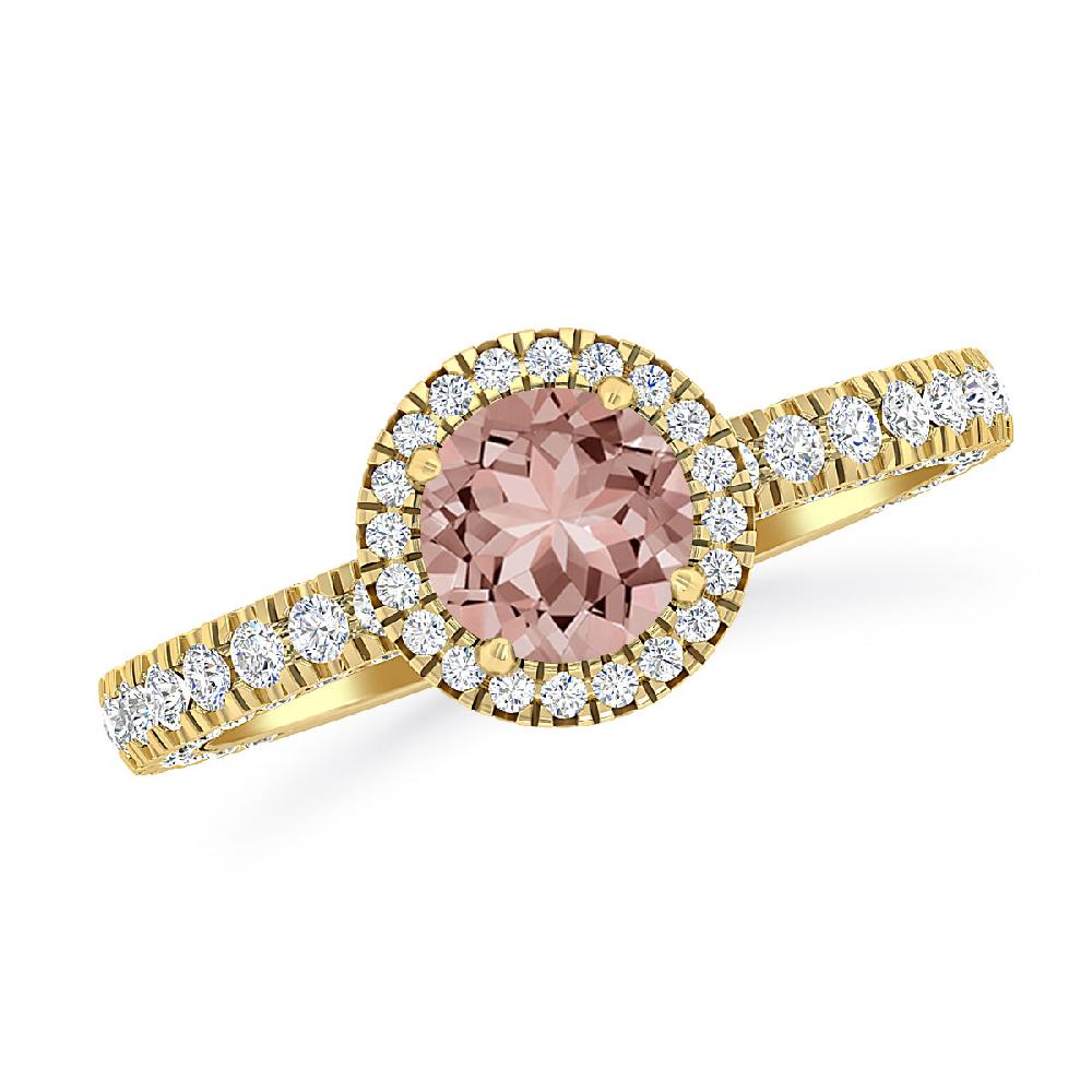 Yellow Gold - Morganite