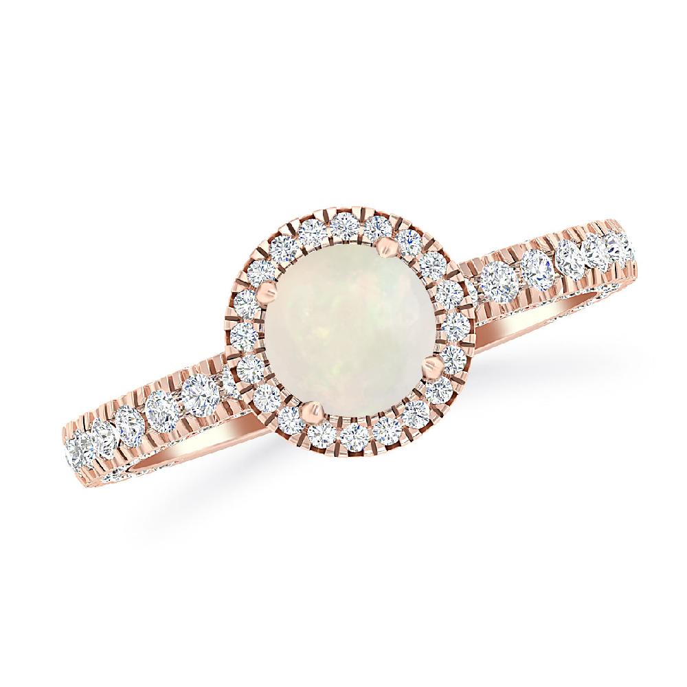 Rose Gold - Opal