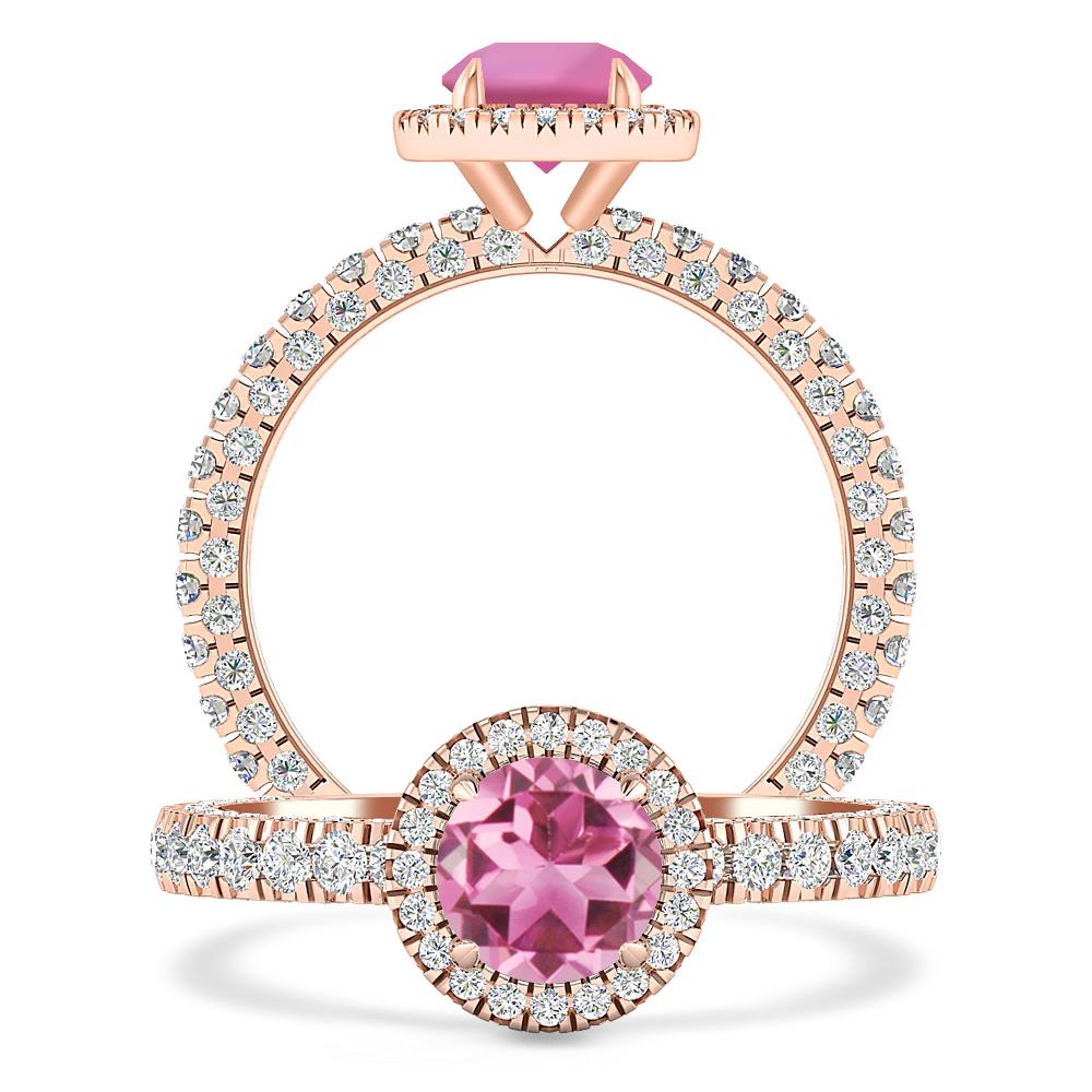 Rose Gold - Pink Tourmaline