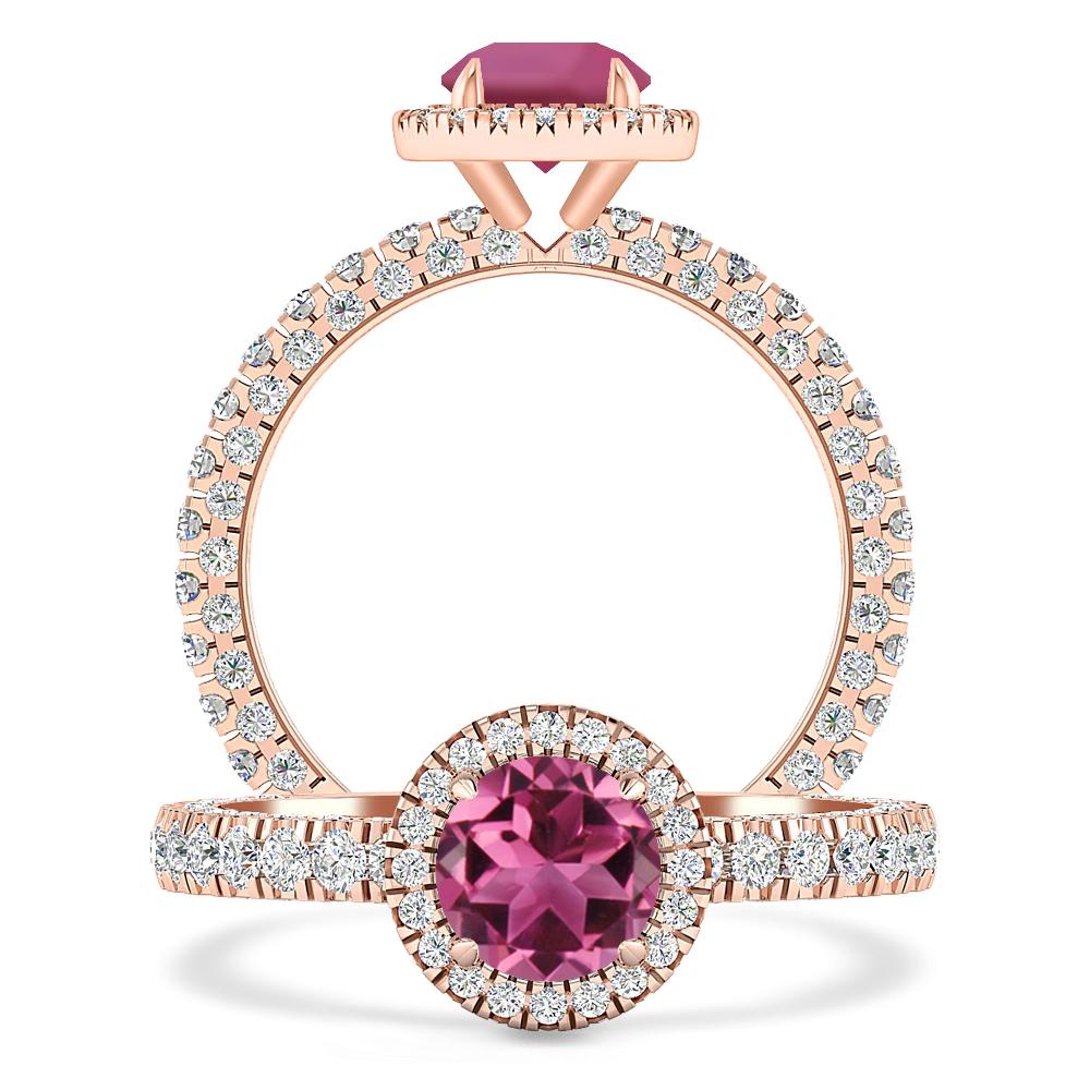 Rose Gold - Pink Tourmaline