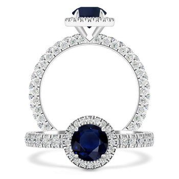 White Gold - Sapphire