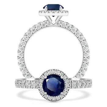 White Gold - Sapphire