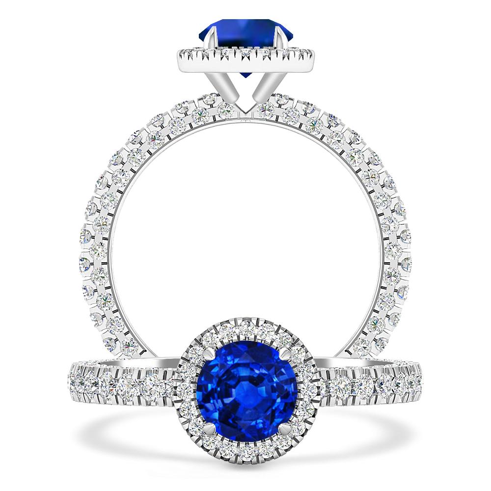 White Gold - Sapphire