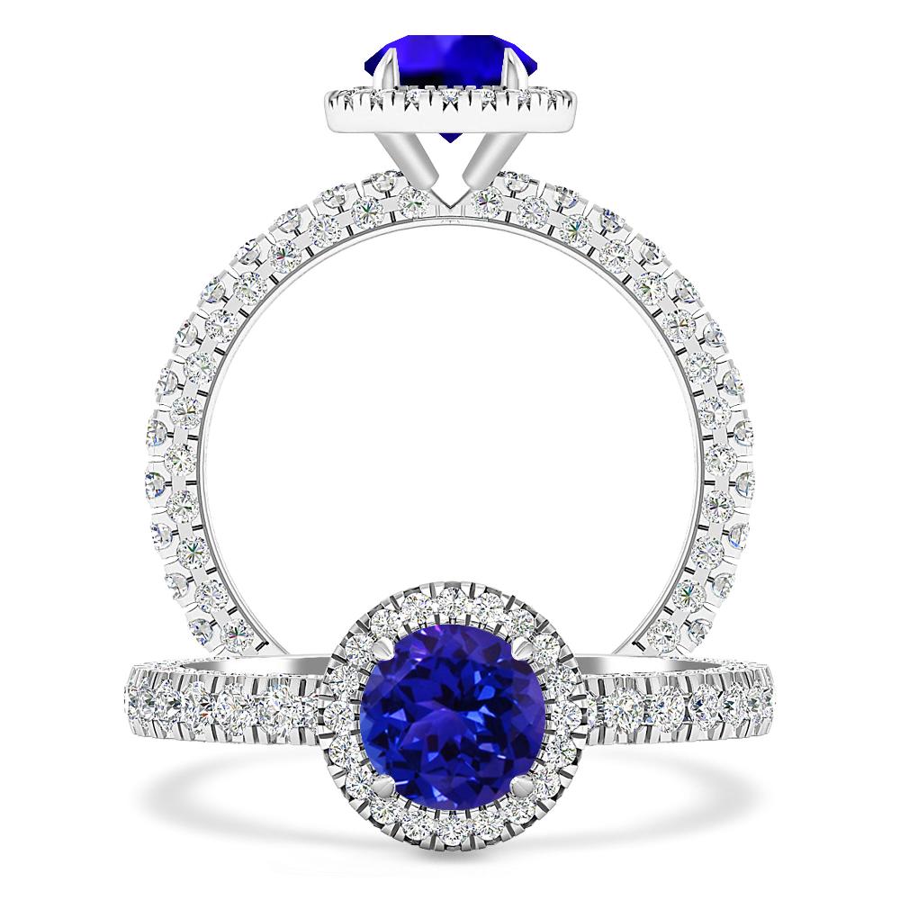 White Gold - Tanzanite