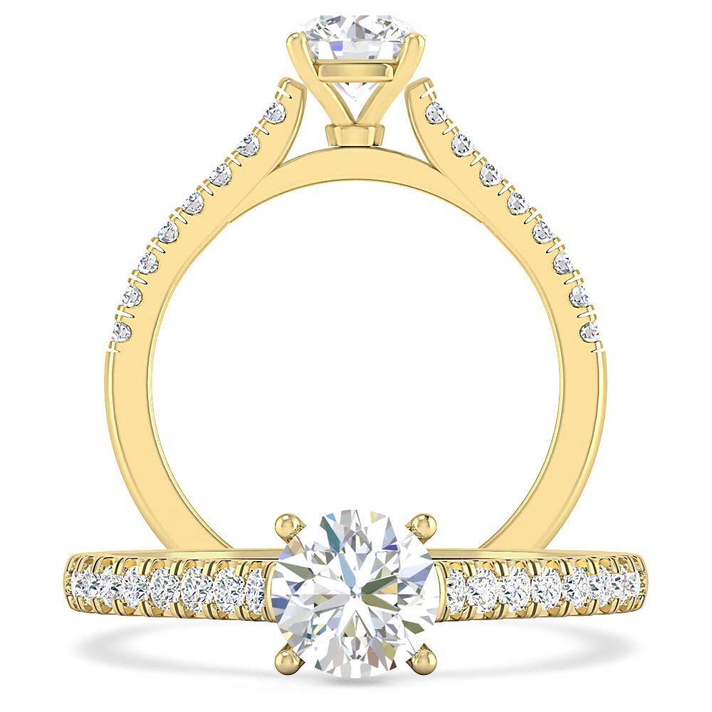 Yellow Gold - Diamond