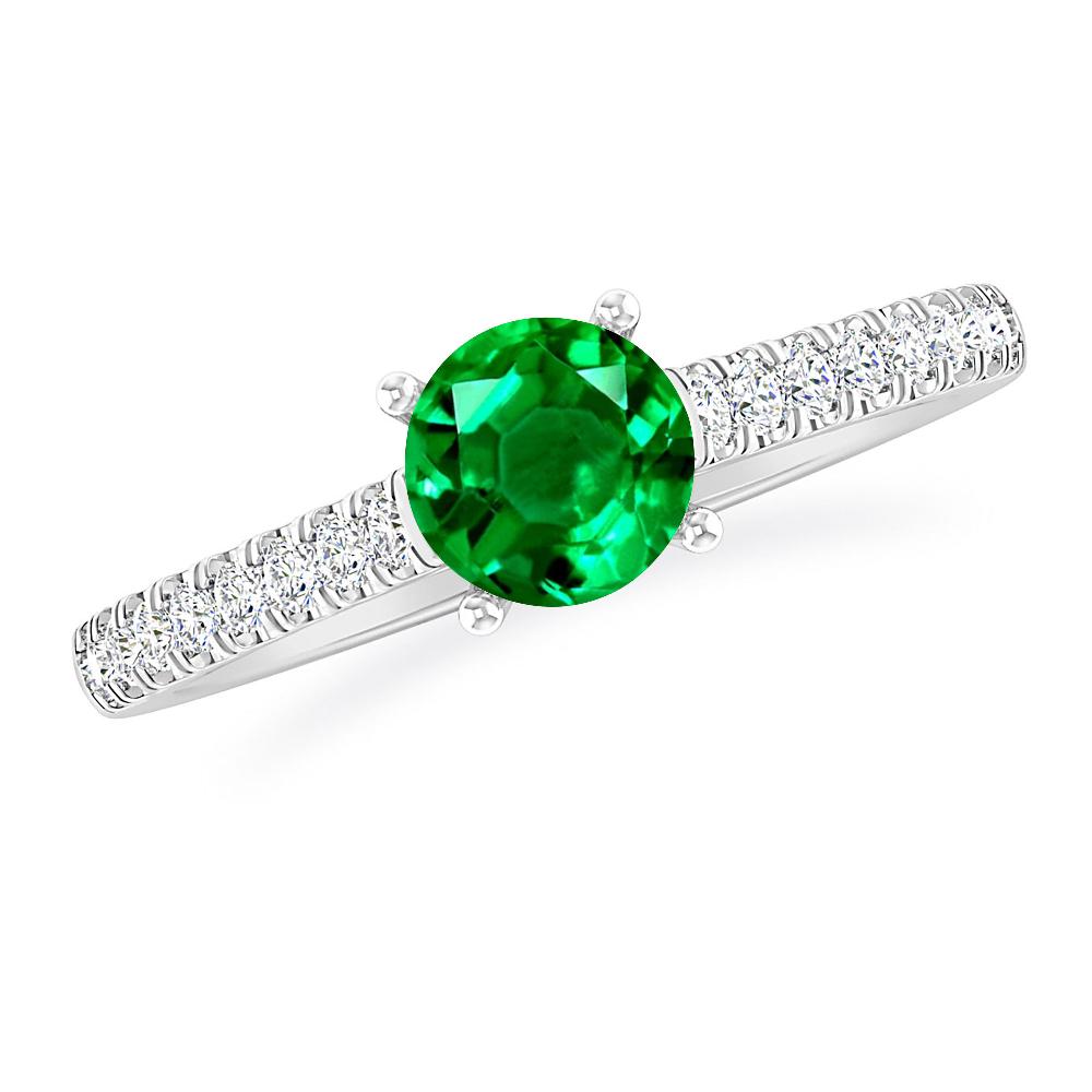 White Gold - Emerald