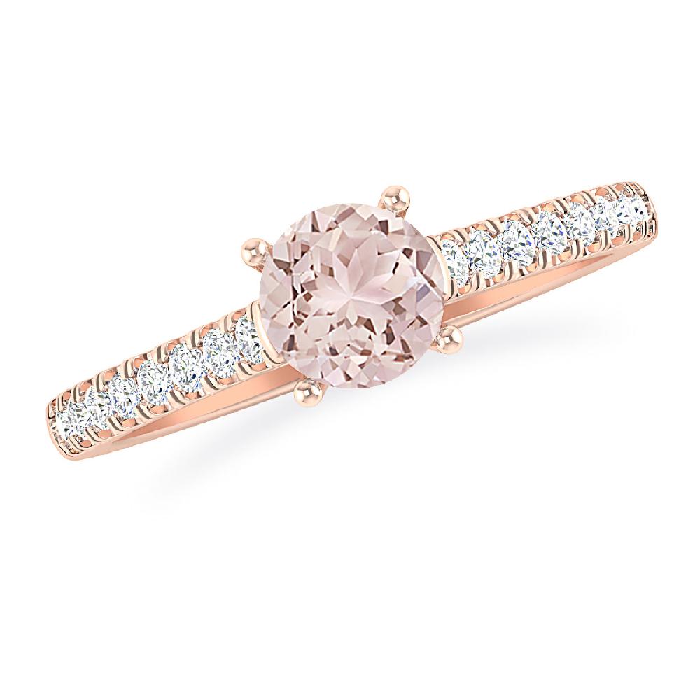 Rose Gold - Morganite