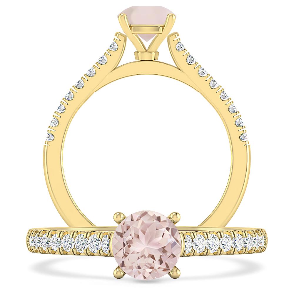 Yellow Gold - Morganite