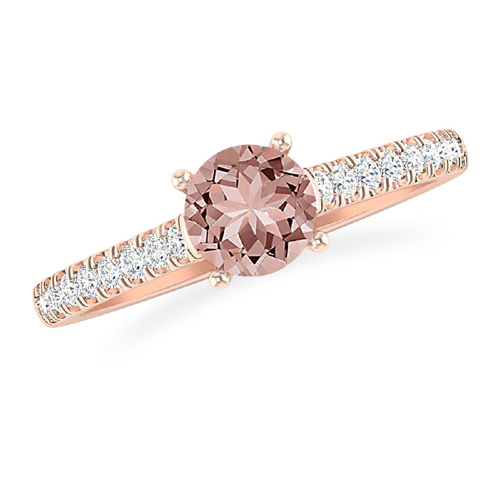 Rose Gold - Morganite