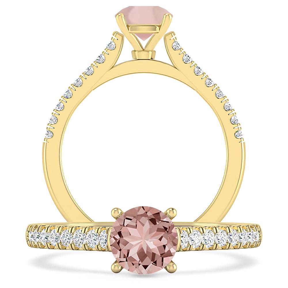 Yellow Gold - Morganite