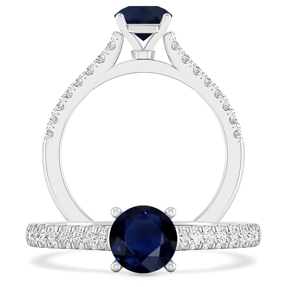 White Gold - Sapphire