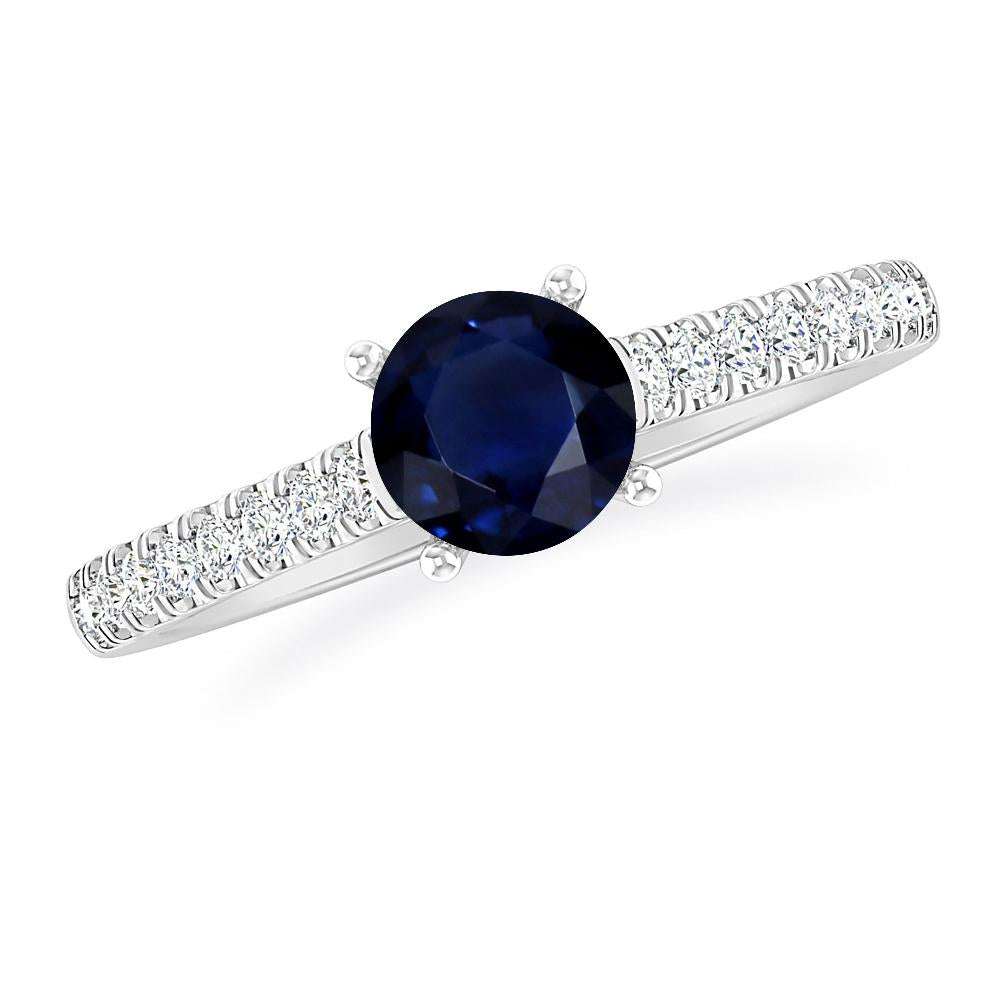 White Gold - Sapphire