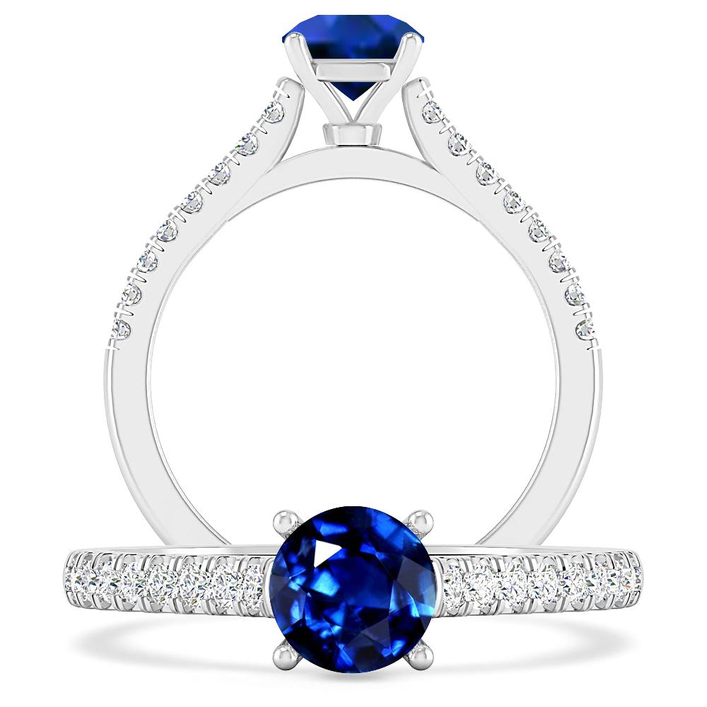 White Gold - Sapphire