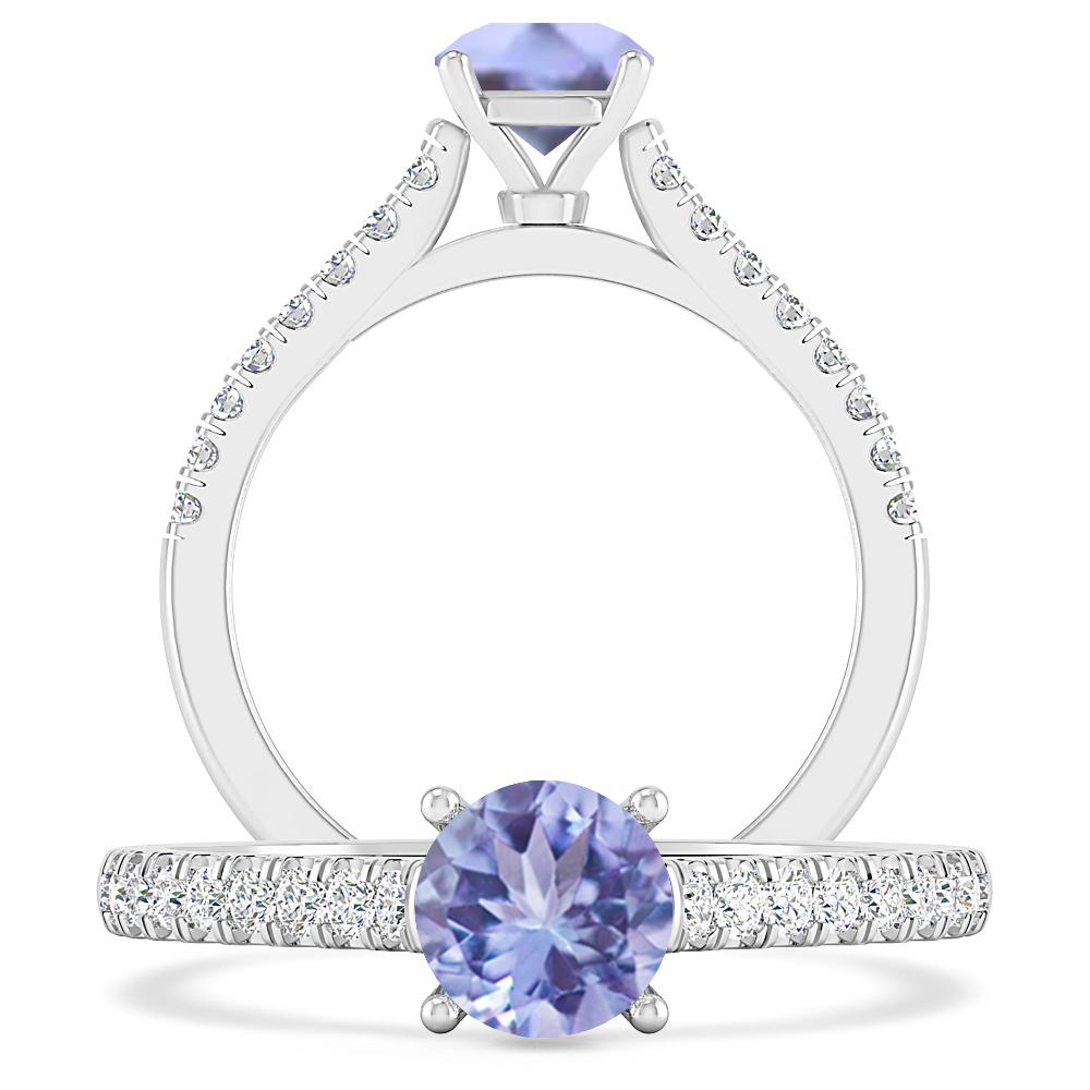 White Gold - Tanzanite